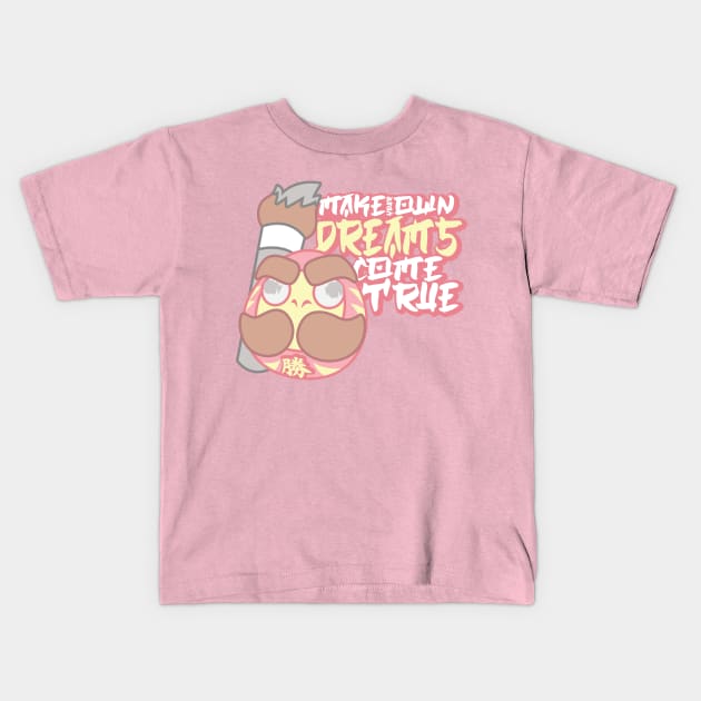 Realizing Dreams Kids T-Shirt by LArts